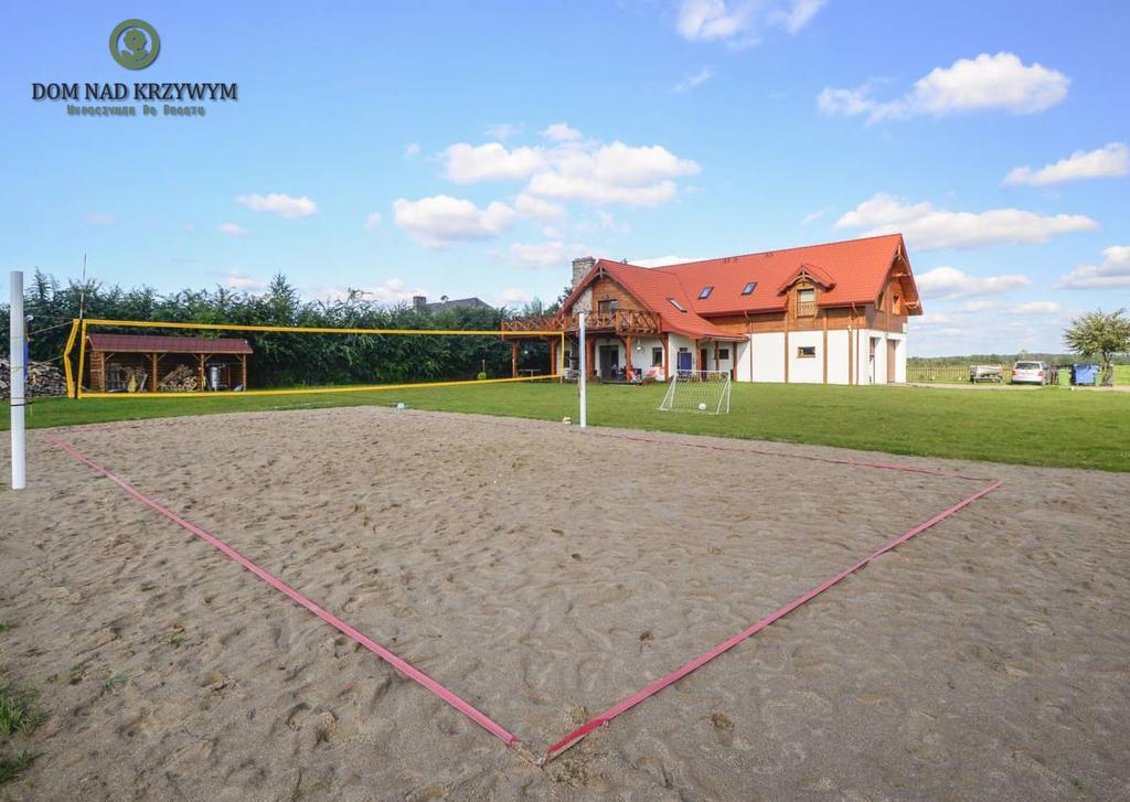 Dom Nad Krzywym - Prywatna Plaza, 2 Boiska, Sauna, Plac Zabaw Krzywe  Екстер'єр фото