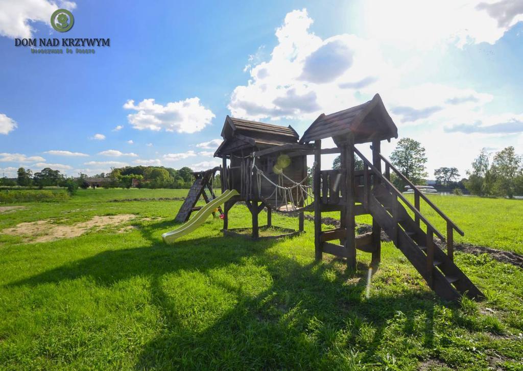 Dom Nad Krzywym - Prywatna Plaza, 2 Boiska, Sauna, Plac Zabaw Krzywe  Екстер'єр фото