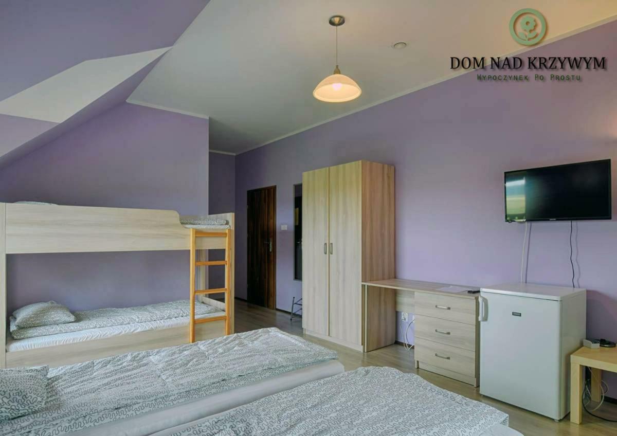 Dom Nad Krzywym - Prywatna Plaza, 2 Boiska, Sauna, Plac Zabaw Krzywe  Екстер'єр фото